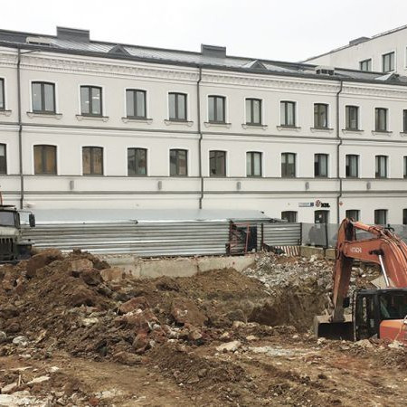Комплекс Реномэ фото с этапов строительства от застройщика